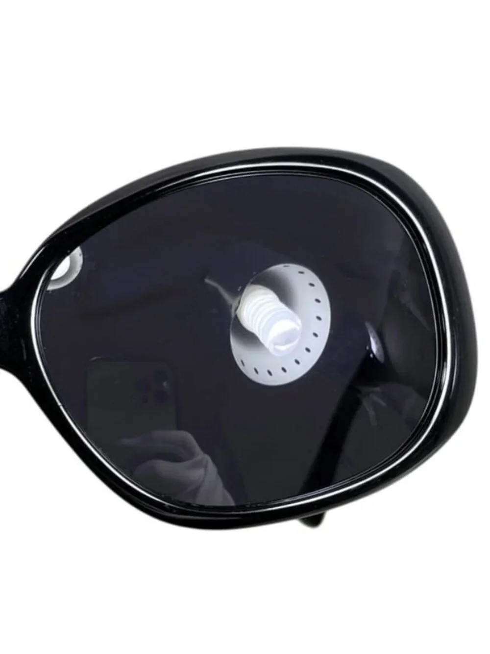 Chanel Sunglasses Camellia 87 Acetate Black Eyewear